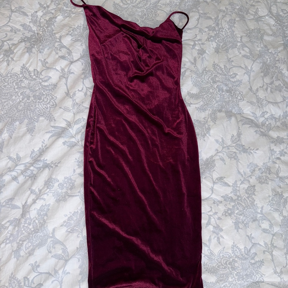 Lovely Day Red Asymmetrical Backless Bodycon Dress